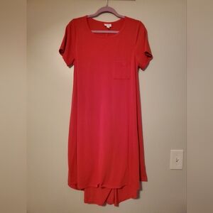 Lularoe Carly with pocket, size medium, color - Red